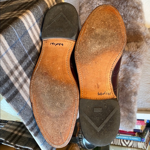 Allen Edmunds Marlow Cordovan Wing Tip Oxfords main image 11